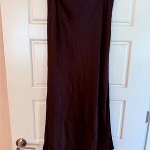 Madewell Black Maxi Skirt